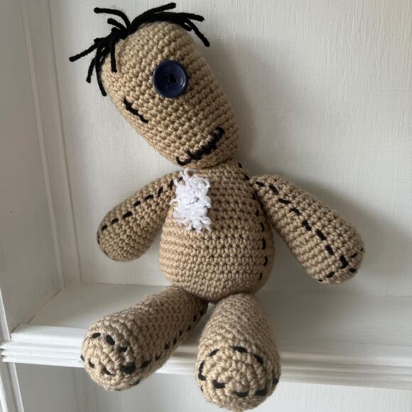 Korn Crochet Issues Doll Handmade Voodoo Gift - Picture 2 of 6